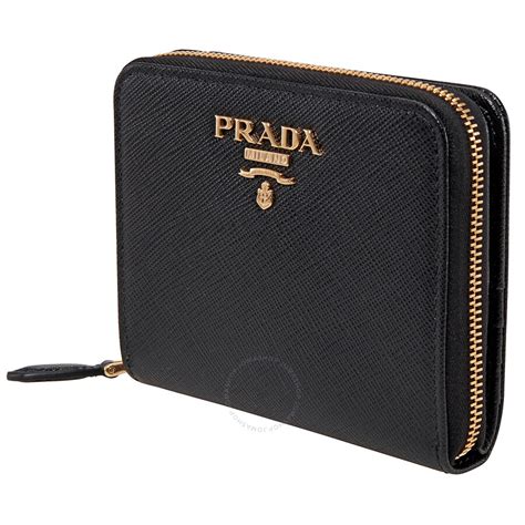 prada small wallets|prada zipper wallet.